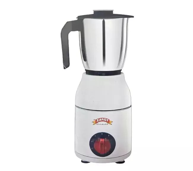 TOPAZ Indian Wet & Dry Mixer Grinder 550W - 750W with Stainless Steel 1L Jug