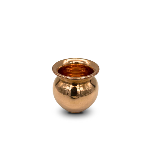 Ambika Heavyweight Pure Ayurvedic Copper Lota – 9cm (4 No.)