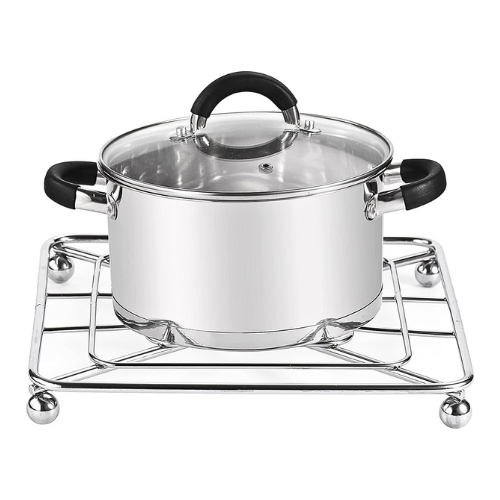 Royal Cuisine Stainless steel Trivet Square heavy duty