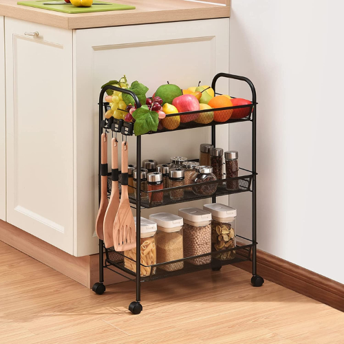 Royal Cuisine 3 Tier Trolley Multi use rack