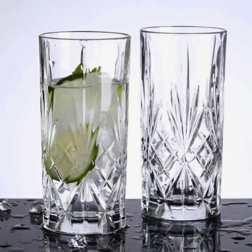 Royal Cuisine Set of 6 Highball Tall Drink Glasses - 360ml