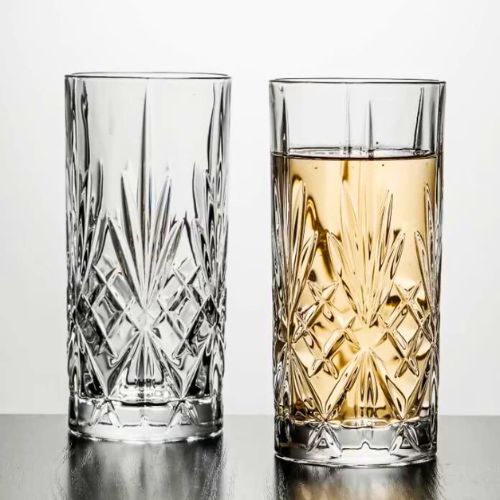 Royal Cuisine Set of 6 Highball Tall Drink Glasses - 360ml