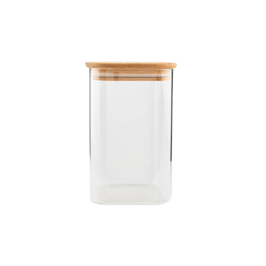 Apollo Kitchen Clear Glass Storage Canister 1.2L