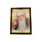 Guru Nanak Dev Ji Religious Portrait with Frame - 35x27cm - Available in Three Colors