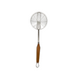 Stainless Steel Skimmer/Strainer with Wooden Handle - 4 Sizes Available