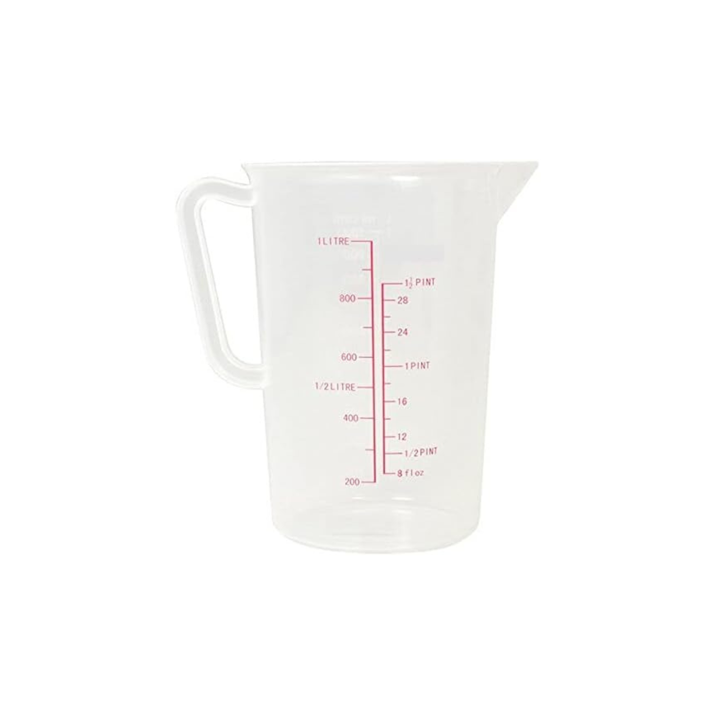 Measuring Jug Plastic Kitchen Bar Polypropylene Measuring Jug 0.5/1/2/3/5Ltr