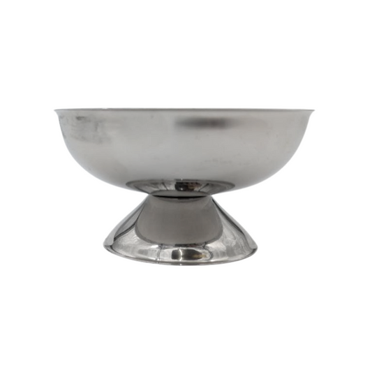 Dessert Cups Stainless Steel 4" (10cm) for Grapefruit, Sundaes & Ice Cream