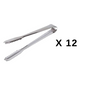 Stainless Steel Ice Tong - 7 Inches - Single, Set of 6 or 12