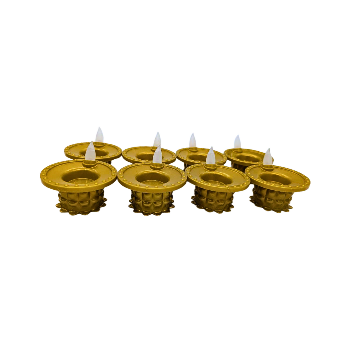 LED Water Sensor Diya – Set of 4, 8, or 24 – Ideal for Diwali & Festivals