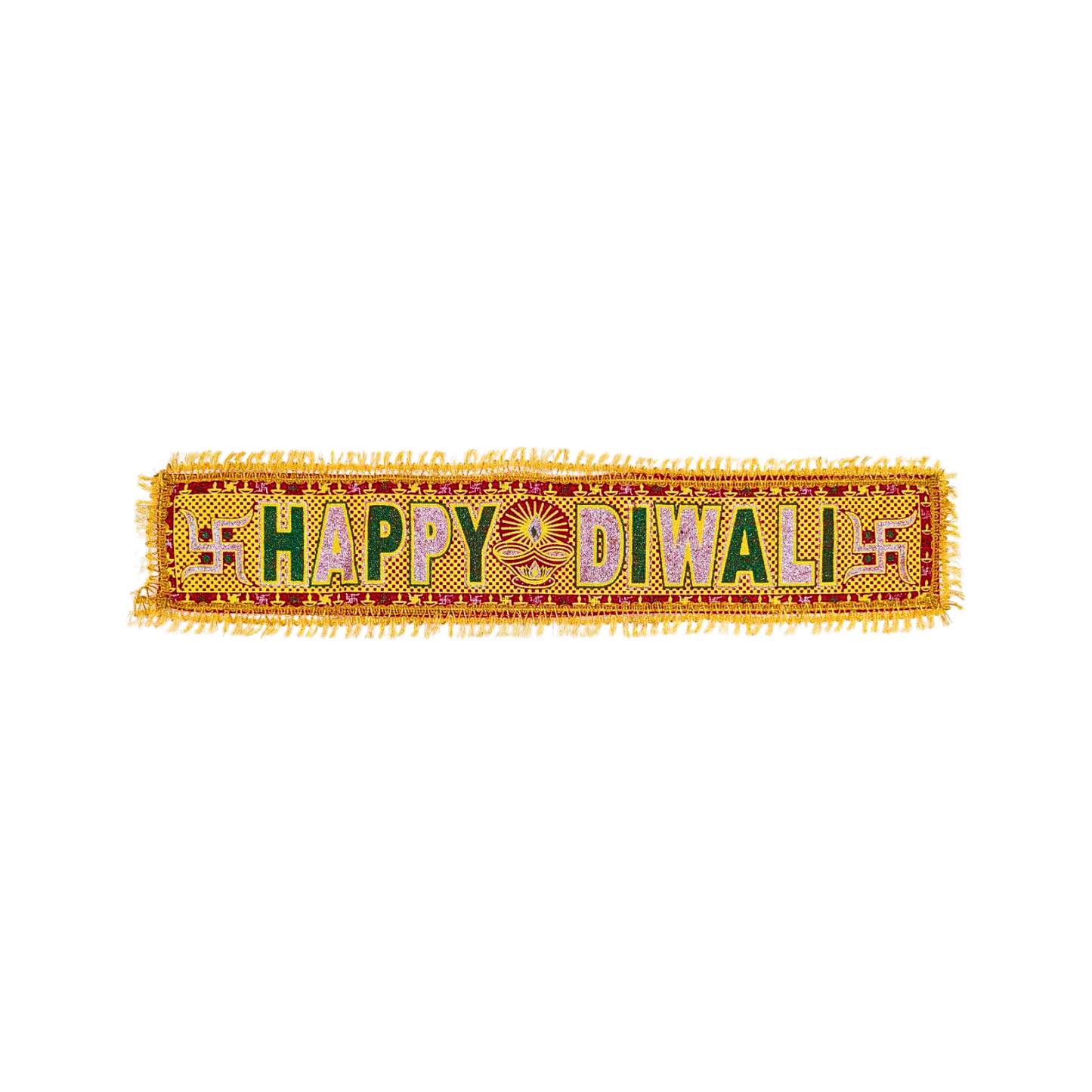 Happy Diwali Stickers – Cloth & Plastic Variants