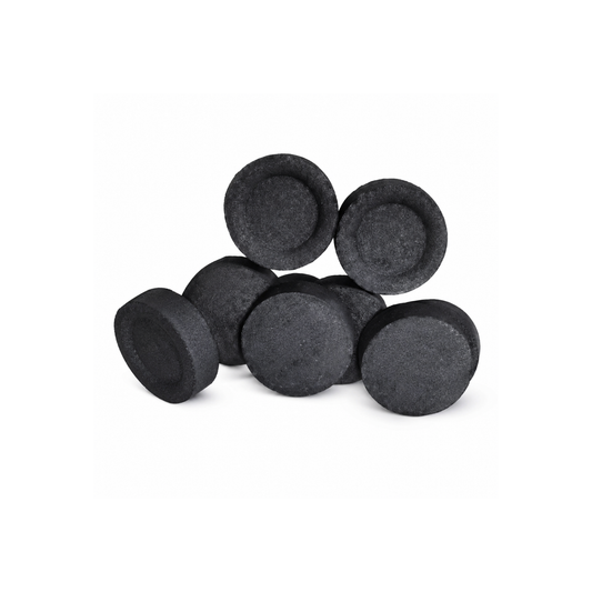 Instant Light Charcoal Tablets 100 Pack - 10 Packs of 10 Tablets - Long Burning