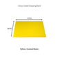 Professional Large Chopping Board – 45 x 30cm Plastic Catering Food Prep Cutting Board | Colour Coded | Lightweight, Dishwasher Safe, Non-Slip, Durable