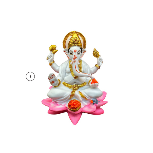 Exquisite Ganesha Idol – 5 Unique Variants | Perfect for Festivals & Diwali Pooja