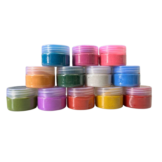 Festival Rangoli Powder Kit 12 Colours 100g Each for Diwali Puja Home Decor