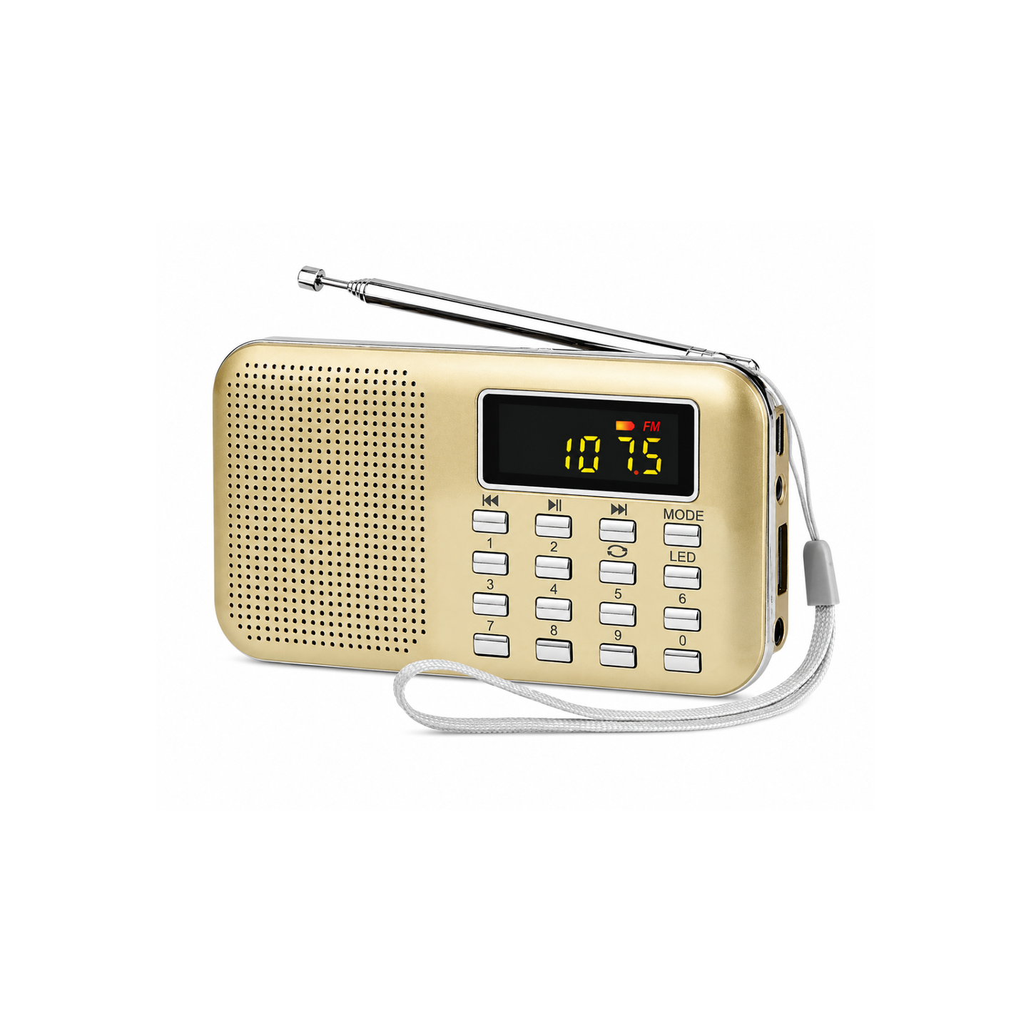 Rechargeable Gurbani Radio MP3 Player FM Radio Speaker with 28 Gurbani Tracks
