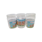 Sunpet Alpine Round Storage Jars with Spoon Lids – Airtight Plastic Canisters (Available in 4 Size Variants)