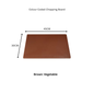 Professional Large Chopping Board – 45 x 30cm Plastic Catering Food Prep Cutting Board | Colour Coded | Lightweight, Dishwasher Safe, Non-Slip, Durable