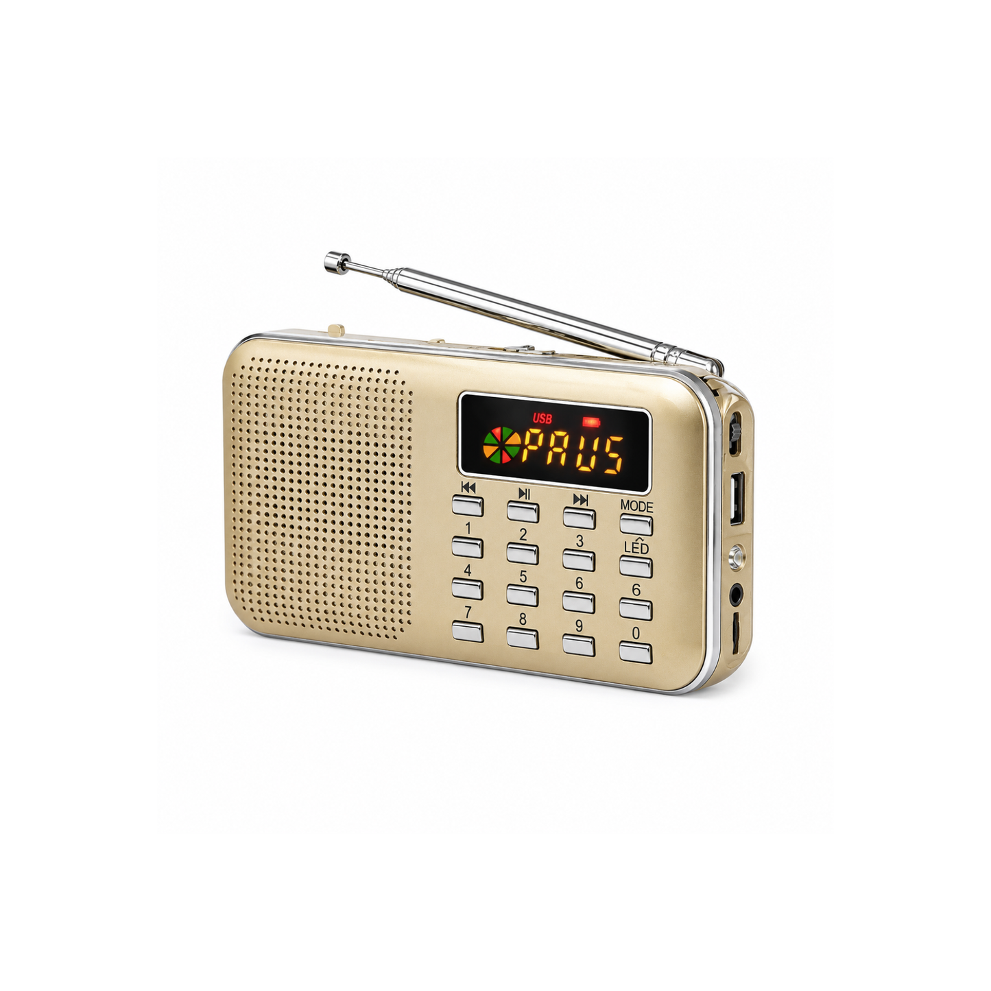 Rechargeable Gurbani Radio MP3 Player FM Radio Speaker with 28 Gurbani Tracks