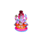 Eco-Friendly Handmade Clay Ganesh Idol for Ganpati Pooja - Available in 3 Sizes