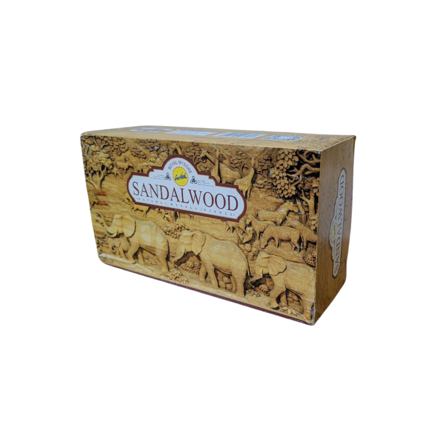 12 x Royal Mysore Sandalwood Incense Sticks Pack (Chandan) - 144 Sticks
