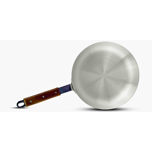 Klassic Round Frying Pan with Fixed Wooden Handle – 26cm