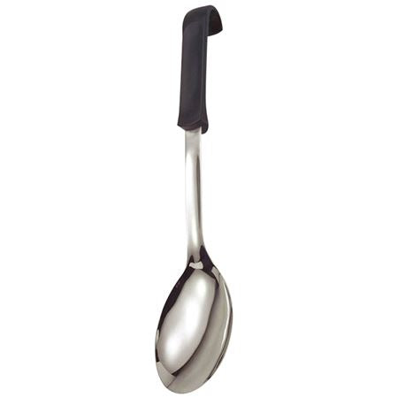 Solid Spoon S/S Polypropylene Black Handle