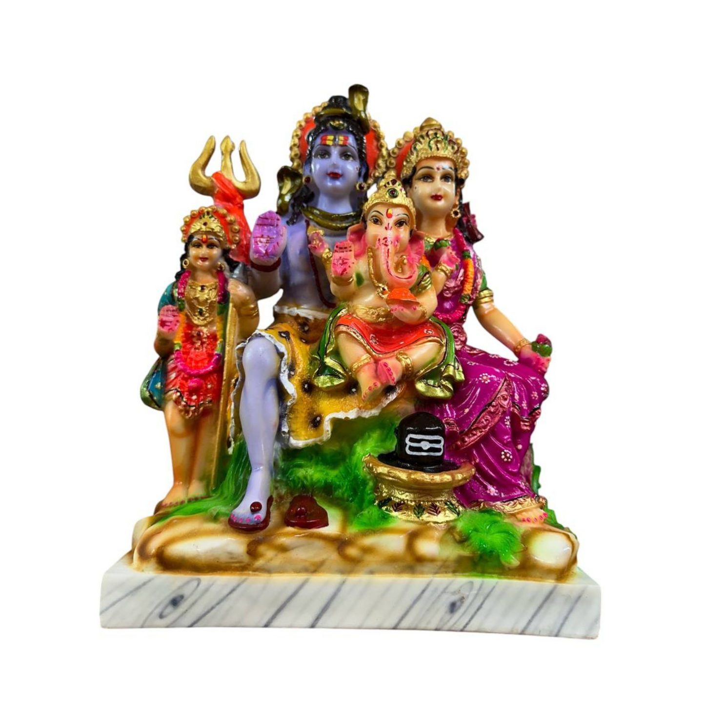 Large God Idols – Sita Ram with Laxman & Hanuman, Shiv Parivar