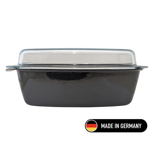Silit Gourmet Roaster - 32x21cm - with Glass Lid