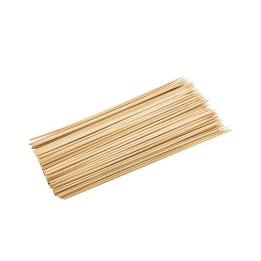 50 x Bamboo Finger Food Sticks 15cm Wooden Skewers Cocktail Picks