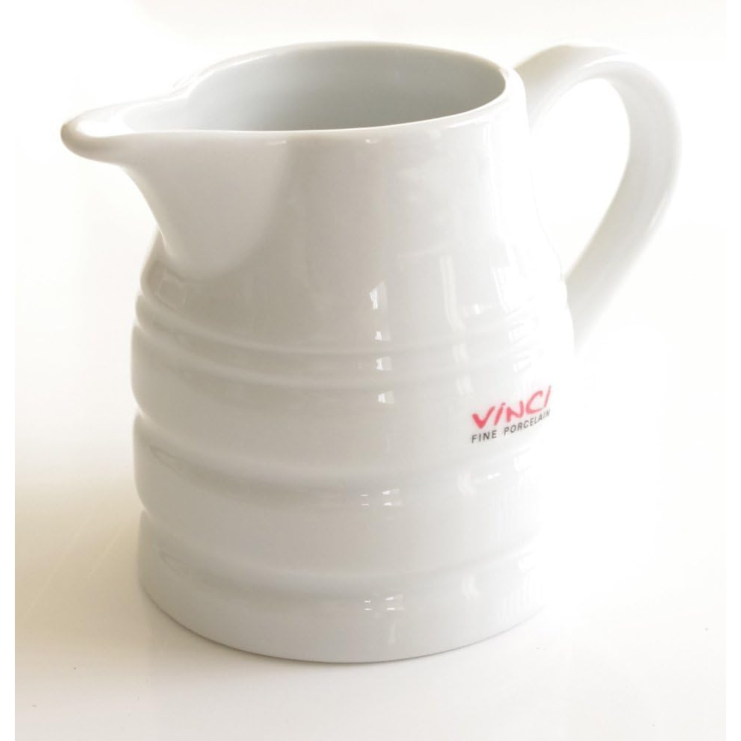White Ceramic Milk Churn Jug 1 Pint – Classic Farmhouse Cream & Milk Server