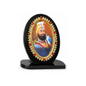Sikh Religious Dashboard Idols Decorative Oval Photo Frame Ornament for Car Dashboard Guru Nanak Ji Khanda Sahib Guru Gobind Singh Ji 9cm