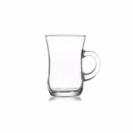 LAV Yudum 95ml Tea Glasses - Pack of 6