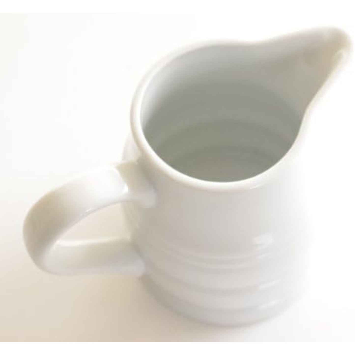 White Ceramic Milk Churn Jug 1 Pint – Classic Farmhouse Cream & Milk Server