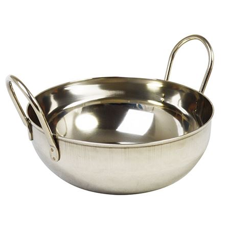 Balti Dish Stainless Steel 20cm 8.25in - 1600ml – 56Floz