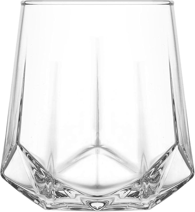 LAV Valeria Glassware Set - 400ml Tumblers & 460ml Highball Glasses - Pack of 3 Each