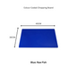 Professional Large Chopping Board – 45 x 30cm Plastic Catering Food Prep Cutting Board | Colour Coded | Lightweight, Dishwasher Safe, Non-Slip, Durable