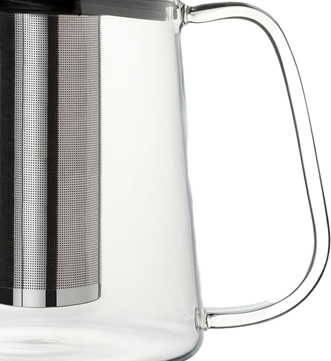 Vivo by Villeroy & Boch Tea Pot with Infuser High Quality Dishwasher Safe Lightweight Clear 1.4L