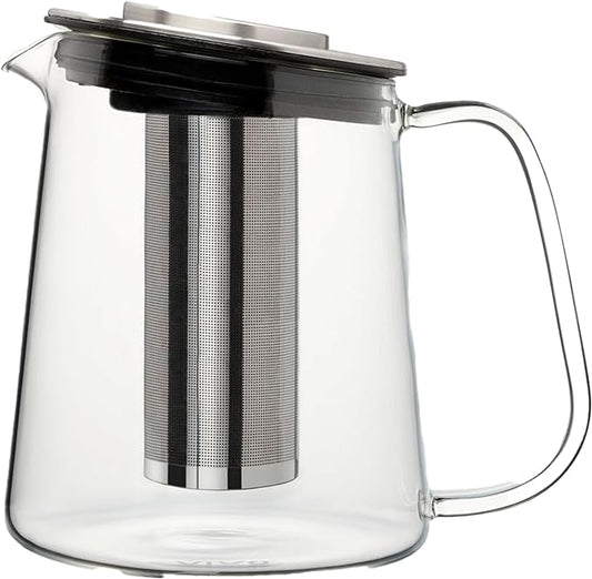 Vivo by Villeroy & Boch Tea Pot with Infuser High Quality Dishwasher Safe Lightweight Clear 1.4L