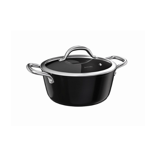 Jomafe Tasty Casserole Pot with Glass Lid - 24cm