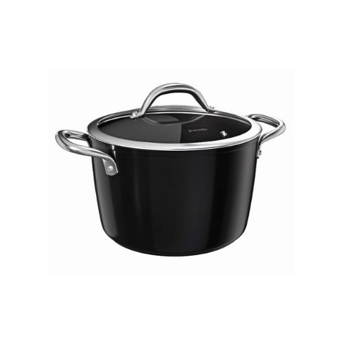 Jomafe Tasty Stock Pot with Glass Lid - 24cm