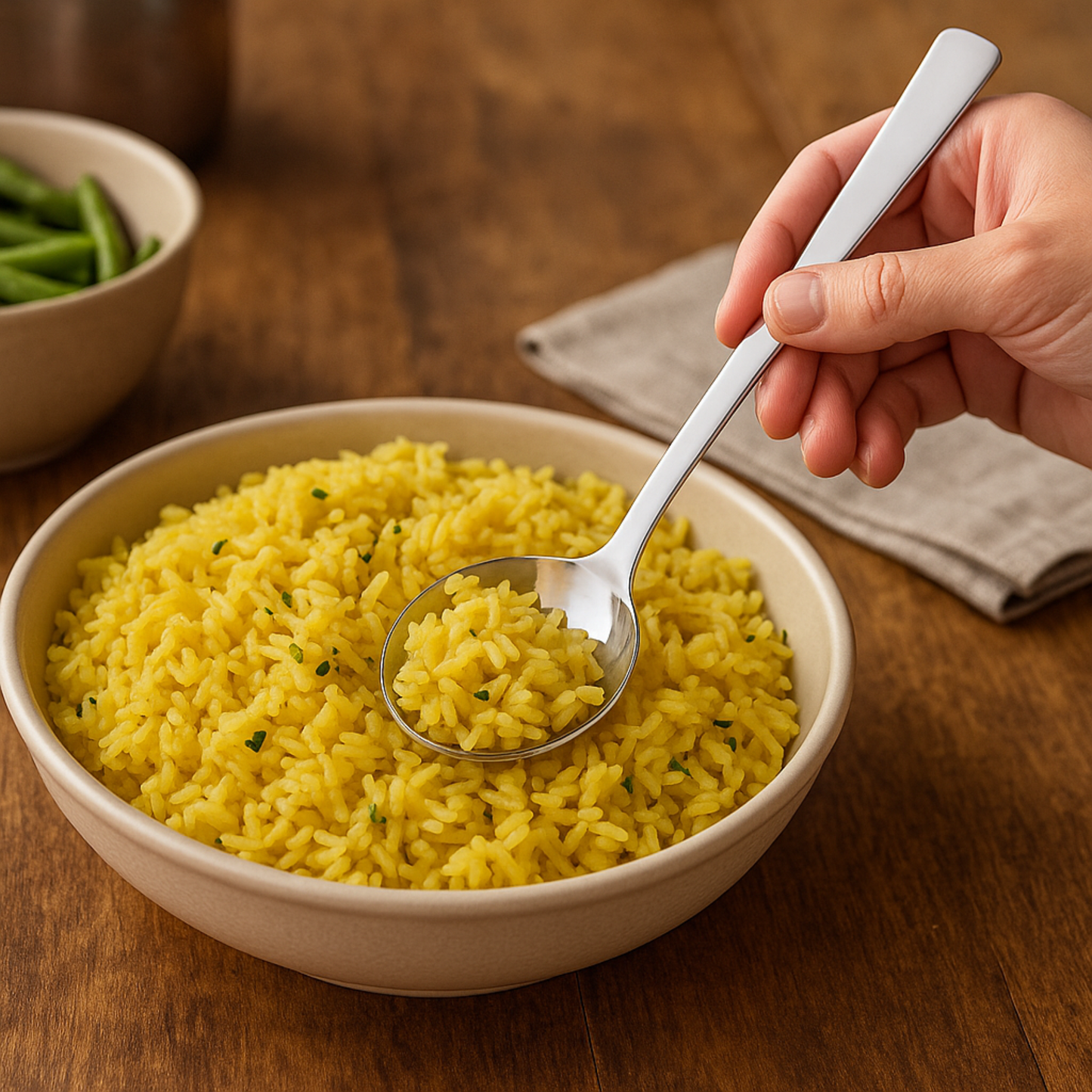 6 x Stainless Steel Serving Spoons 26cm Long – Heavy Duty Mirror Finish