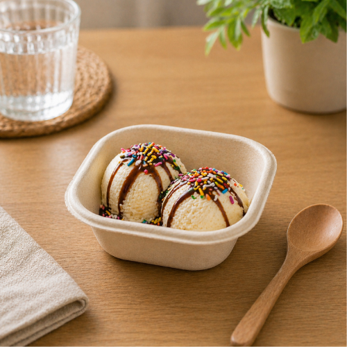 25 X Disposable Serving Bowls 10cm Small Snack Dessert Dip Catering Strong Bowls