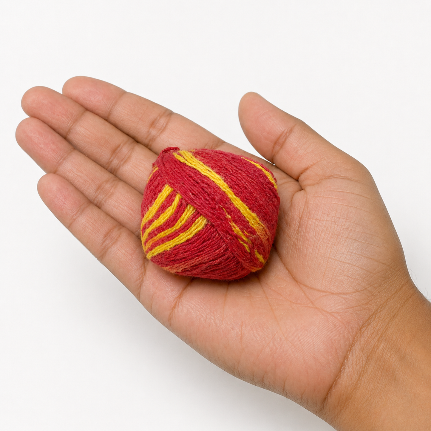 1 x Kalawa Sacred Thread Red Yellow Cotton Puja Thread Roll Hindu Mauli
