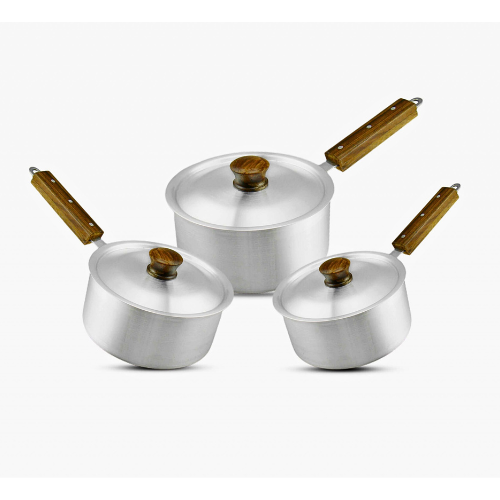 Klassic Aluminum Set of 3 Sauce pan 22/24/26cm