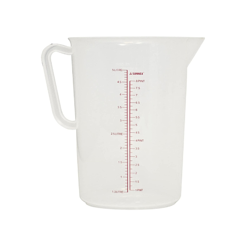 Zodiac Plastic Measuring Polypropylene Jug 5L