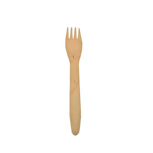 Papstar Wooden Forks - 10 Pack, 16.5 cm