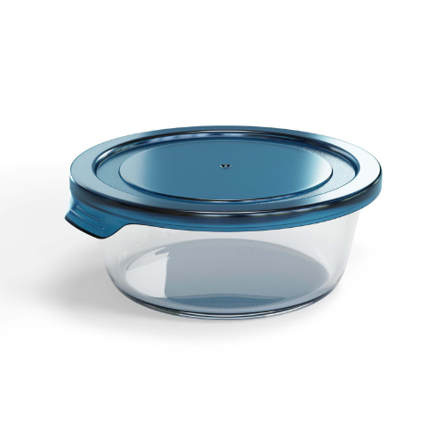 Jomafe Pratic Round Glass Container 650ml