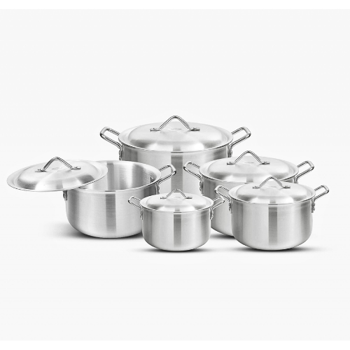 Klassic Aluminum Set of 5 Round base Elegant 22/24/26/28/30cm