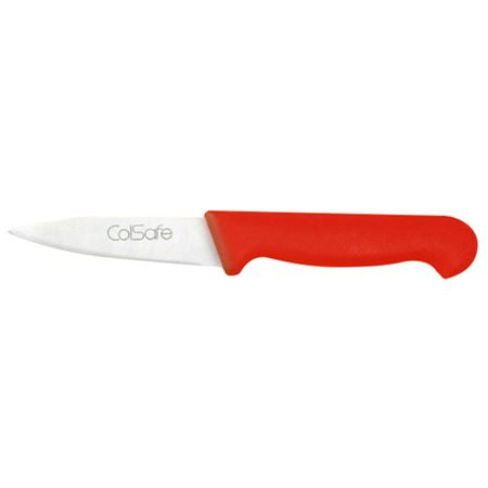 Colsafe Paring Knife 3" / 8cm Red