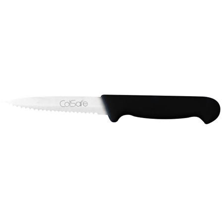 Colsafe Serrated Knife 4" / 9.5cm Black